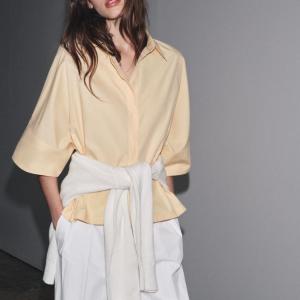 ZW COLLECTION POPLIN SHIRT