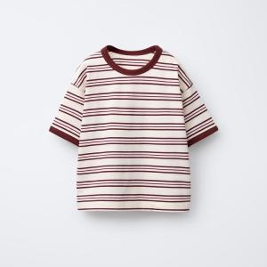TIMELESS - STRIPED T-SHIRT WITH CONTRAST TRIMS