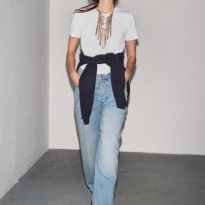 ZW COLLECTION BAGGY LOW-RISE JEANS