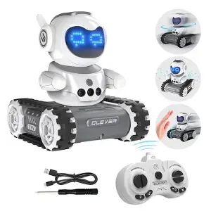 LED Expression Auto Sensor Smart Robot Toy