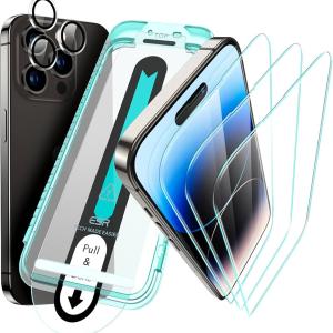 Ultra Clear Tempered Glass Screen Protector (3-Pack)