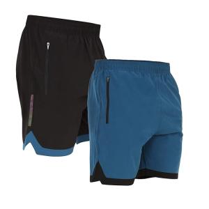 Men’s 2-Pack Polyester Sports Shorts
