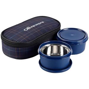 Deniz Lunch Box with 2 Steel Containers