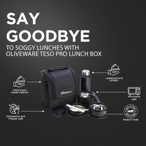 Teso Lunch Box Set with Cutlery