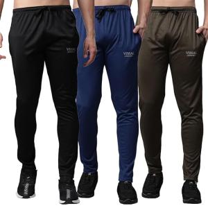 Comfortable regular fit men’s trackpants designed for daily wear, workouts, or casual outings.