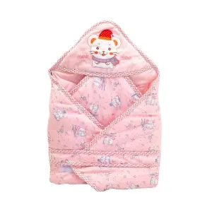 Baby Warm and Soft Swaddle Wrapper Hooded